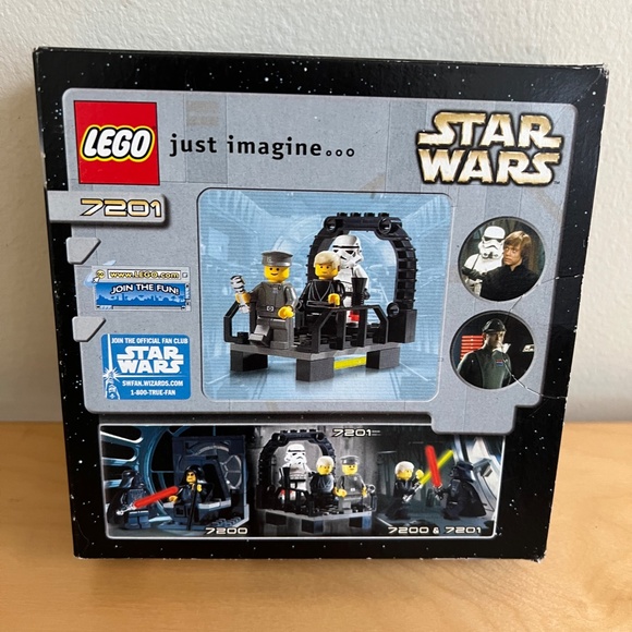 Lego 2002 Star Wars Final Duel II Set #7201 Complete 3 Mini Figures - Picture 2 of 3